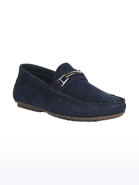 Men's Fortune Suede Blue Loafers