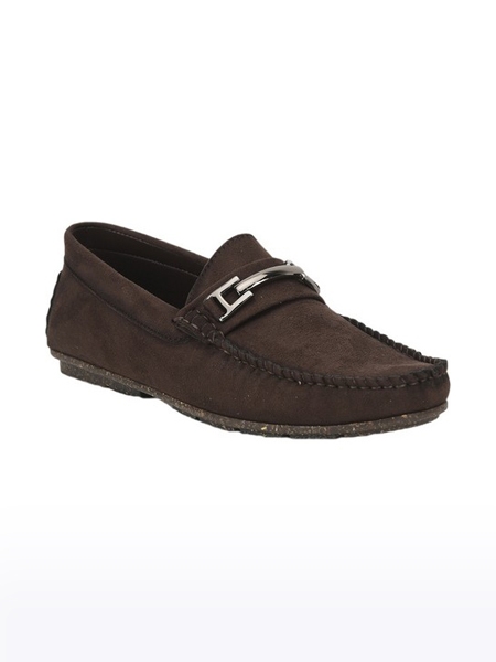 Men's Fortune Suede Brown Loafers