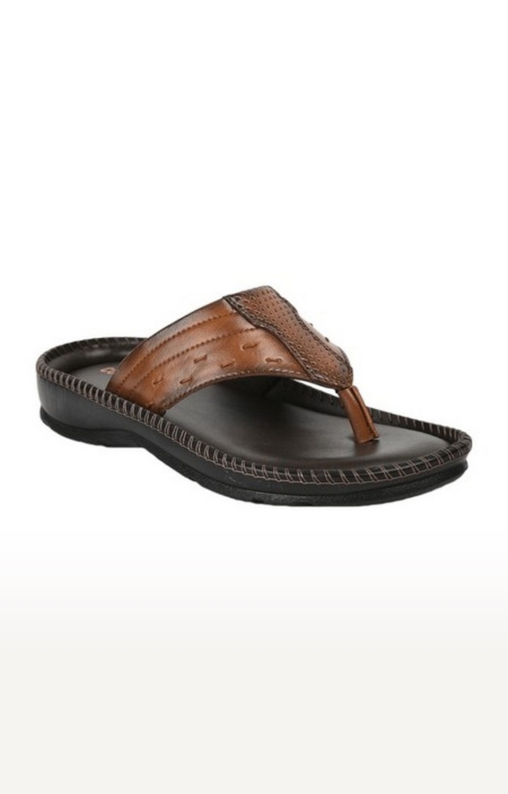 Men's Coolers Brown Slippers