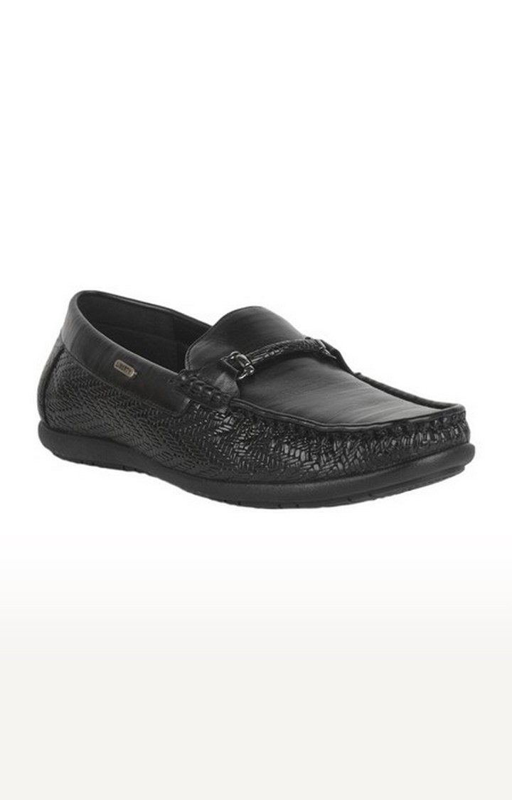 Liberty | Men's Black Slip on Closed Toe Loafers