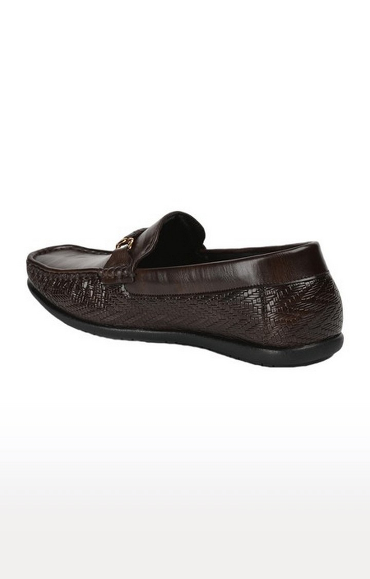 Men's Brown Slip on Closed Toe Loafers