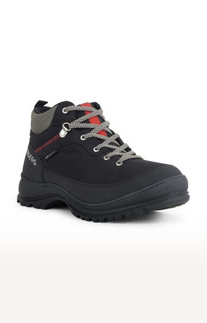 Liberty | Men's Black Lace-Up  Hiking Shoes
