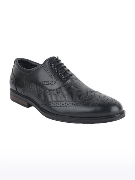 Liberty | Fortune by Liberty HOL-125E Black Formal Shoes for Men