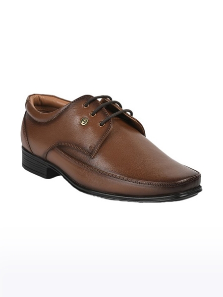 Men's Healers Leather Brown Formal Lace-ups