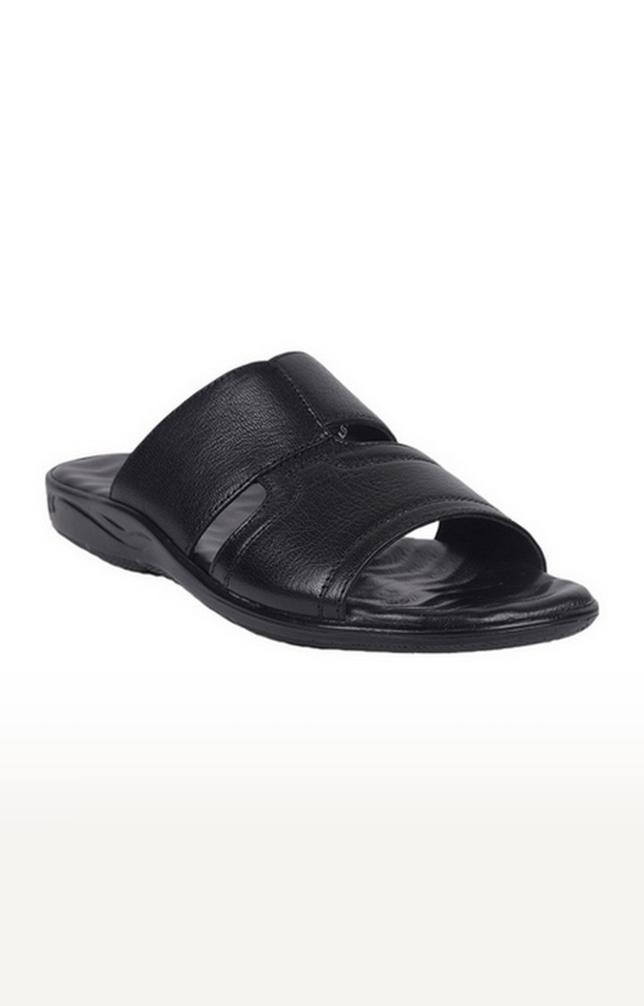 Coolers by Liberty Men's Black Slippers
