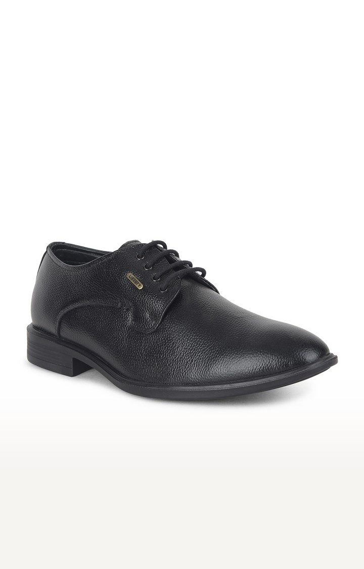 Liberty | Fortune by Liberty LOM-605 Black Formal Shoes for Men