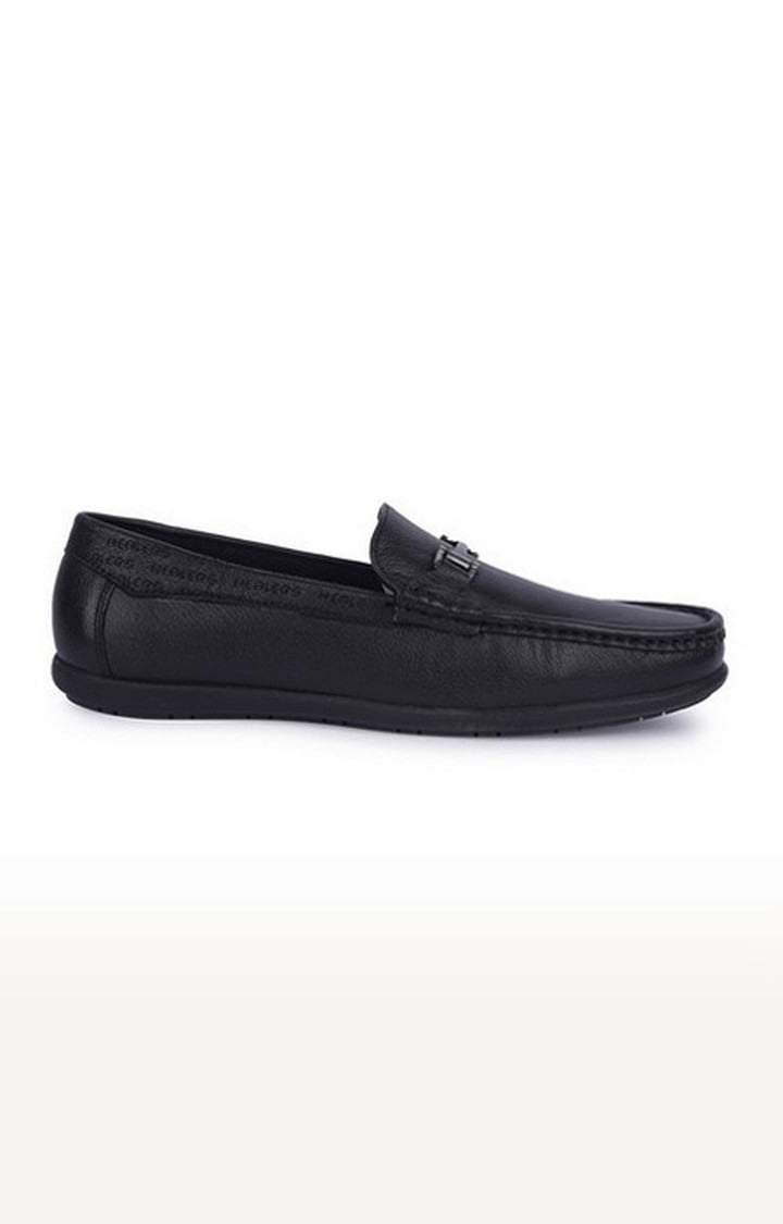 Men's Black Slip On  Loafers