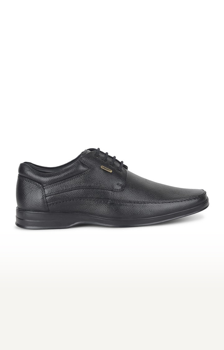 Fortune by Liberty LOM-602 Black Formal Shoes for Men