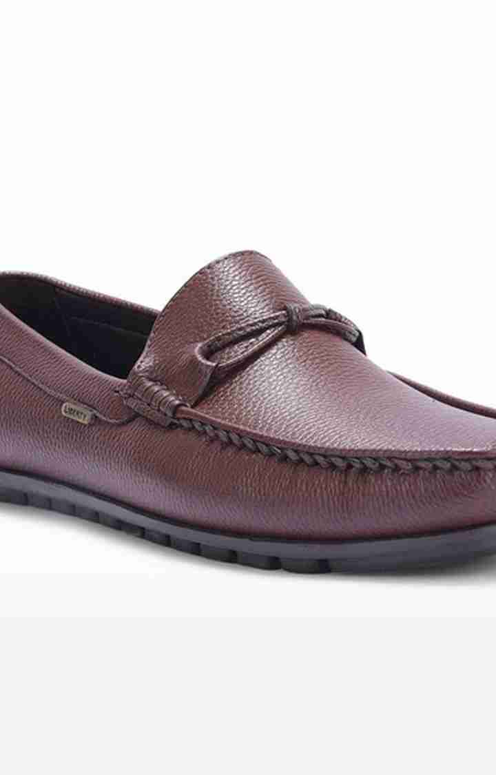 Men's Brown Slip On  Loafers