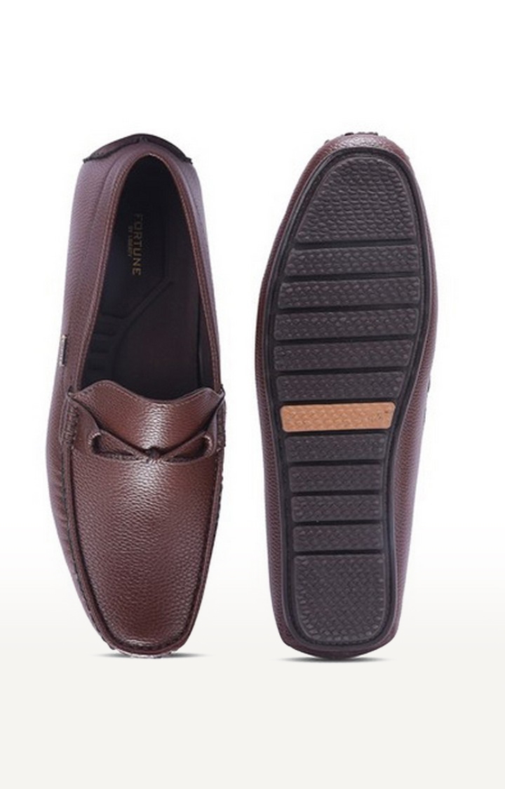 Men's Brown Slip On  Loafers