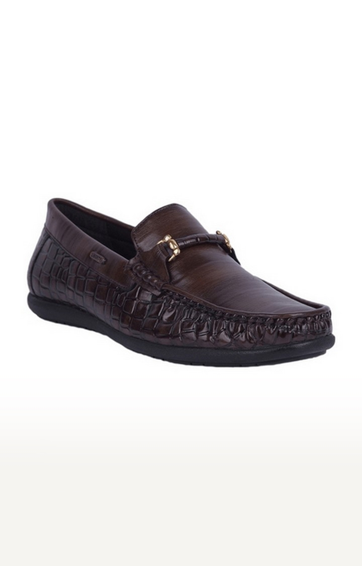Fortune by Liberty OSL19 Brown Loafers for Men