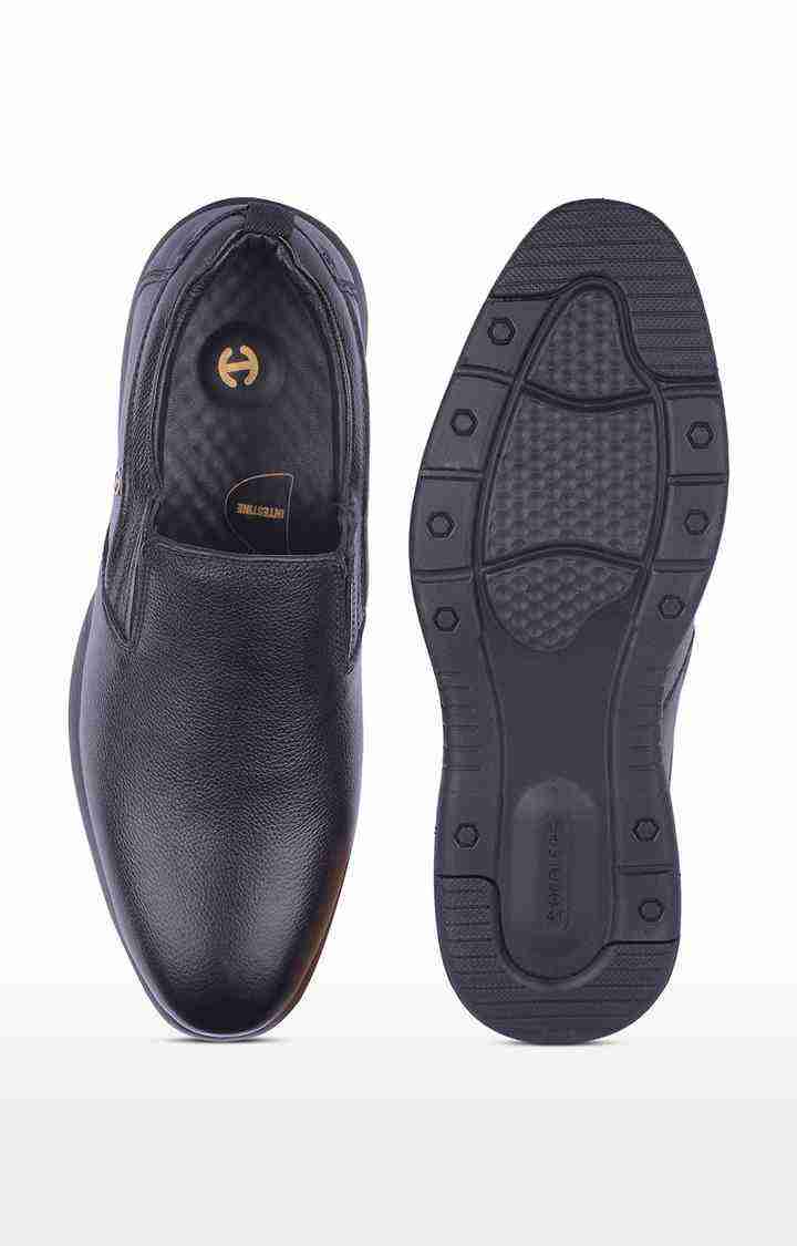 Liberty Healers Osl-43 Mens Black Formal Shoes