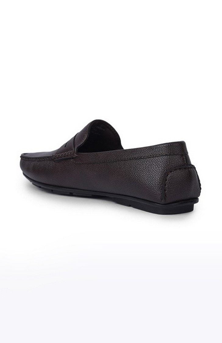 Men's Brown Rubber Loafers