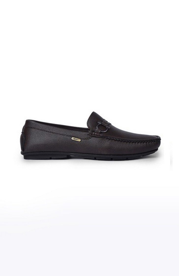 Men's Brown Rubber Loafers