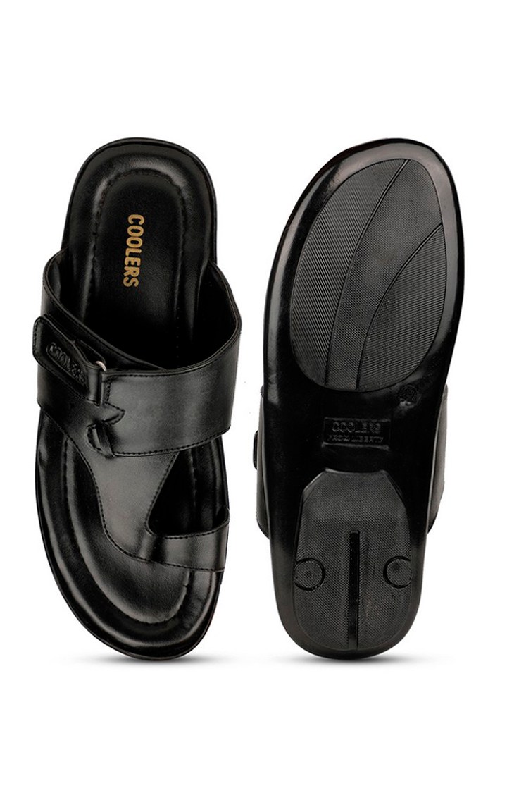 Men's Coolers Casual Black Slip on Slippers