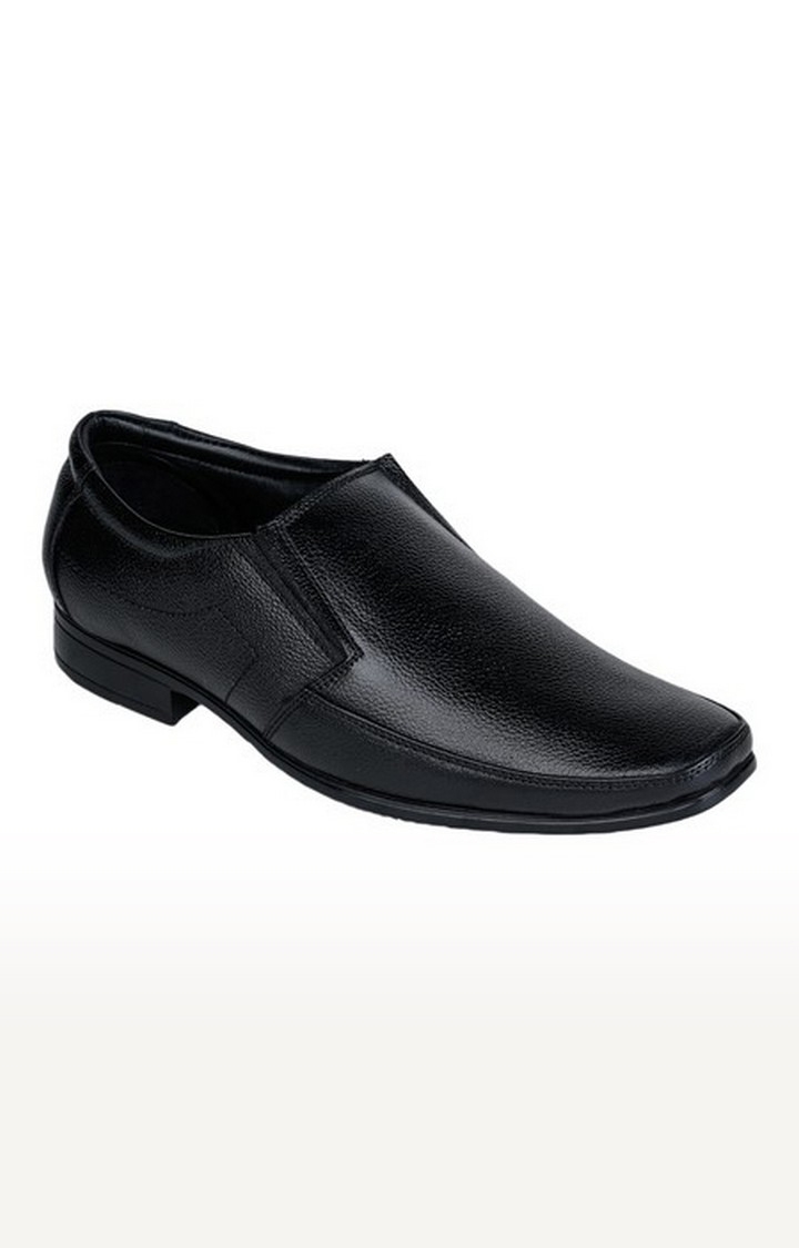 Men's Black Slip On Closed Toe Formal Slip-ons