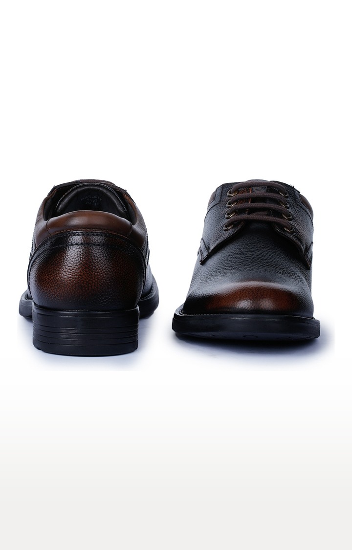Liberty Healers Gas-C17 Mens Brown Formal Shoes