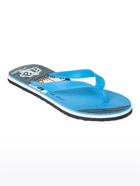 Men s A HA Blue Slippers