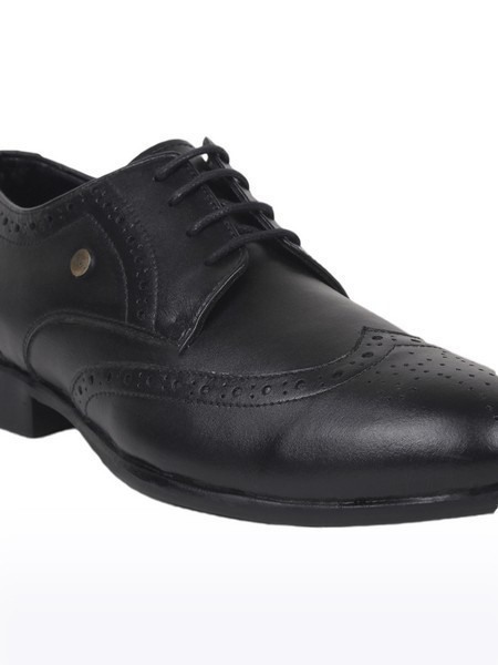 Fortune By Liberty Men's Black Formal Shoes