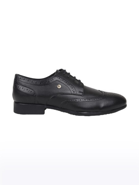 Fortune By Liberty Men's Black Formal Shoes
