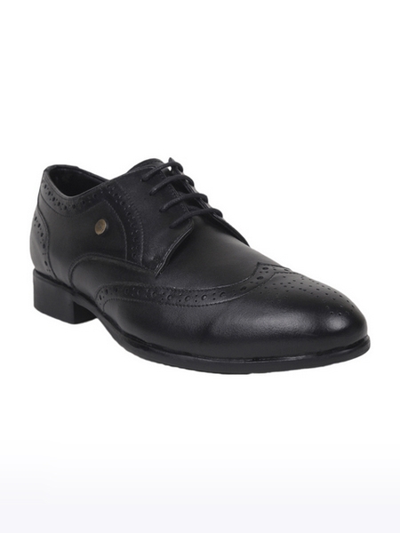 Fortune By Liberty Men's Black Formal Shoes