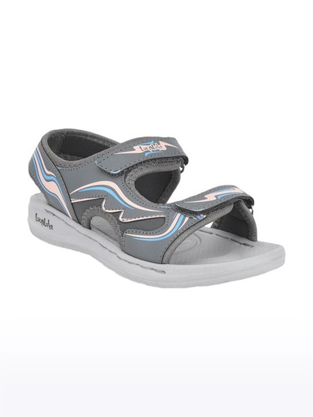 Unisex Lucy & Luke Synthetic Grey Sandals