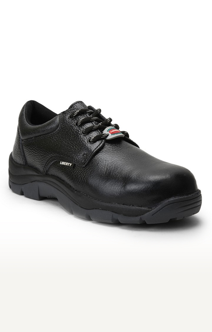 Liberty | Men'S Freedom Black Derby Shoes