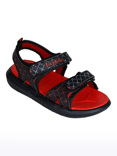 Unisex Lucy and Luke Black Sandals