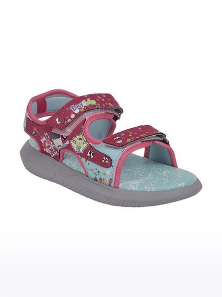 Unisex Lucy & Luke PU Pink Sandals