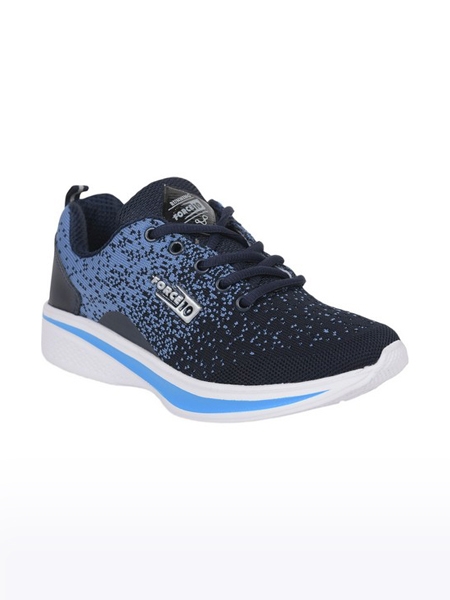Women's Force 10 Knit Blue Running Shoes