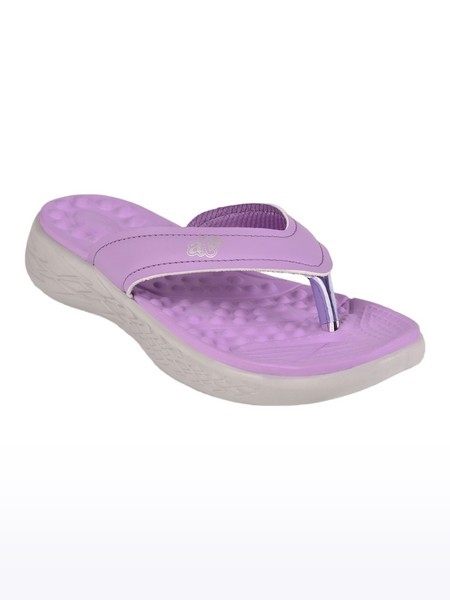 Women's A-HA Purple Slippers