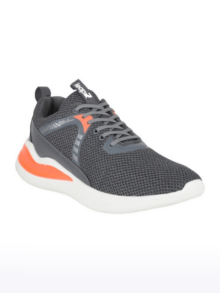 LEAP7X by Liberty Men's Grey Running Shoes