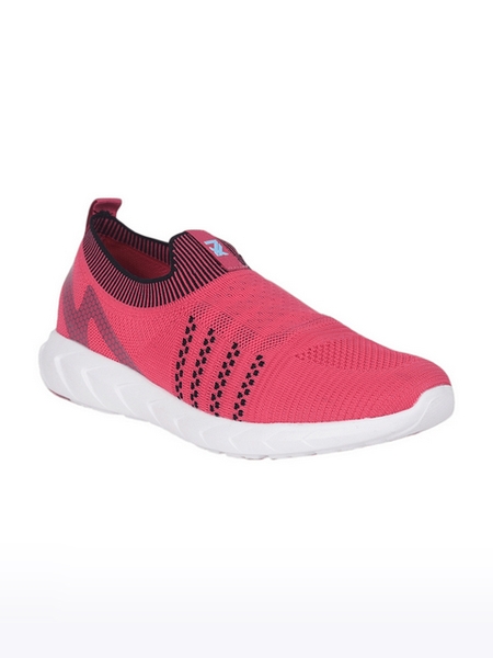 Women's LEAP7X Pink Casual Slip-ons