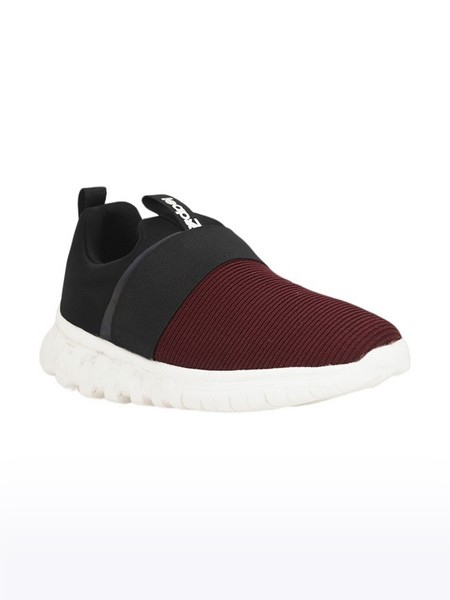 Women's LEAP7X Mesh Red Casual Slip-ons
