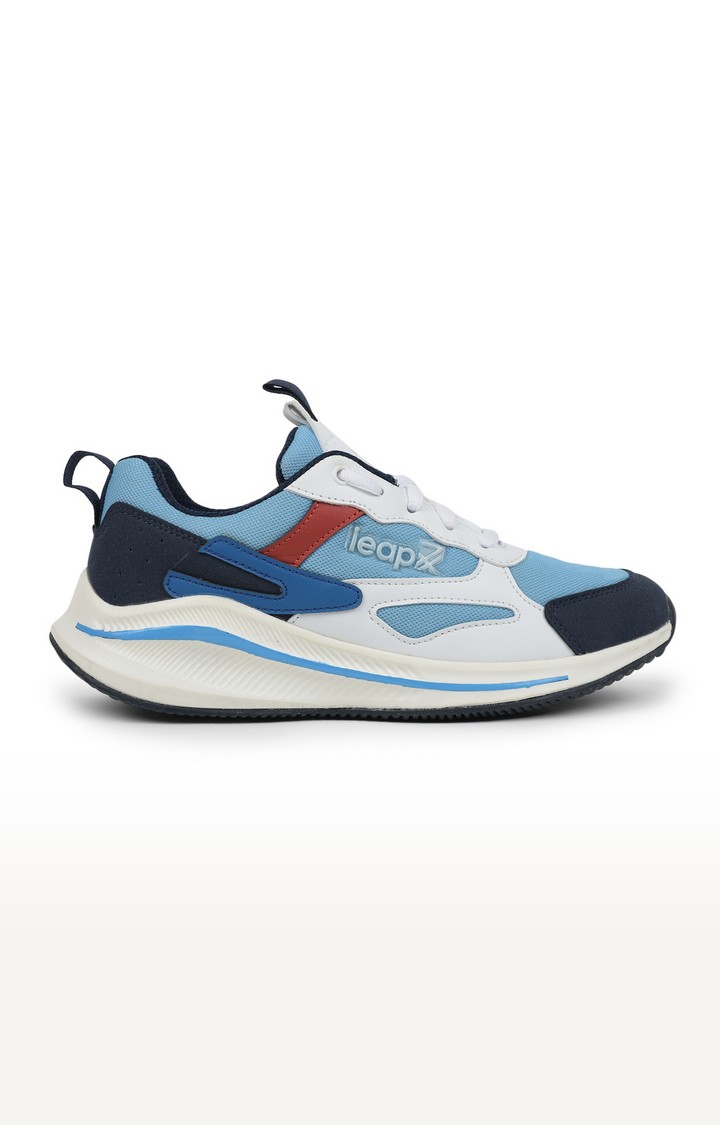 Liberty | Women's Blue Lace up Round Toe Running Shoes