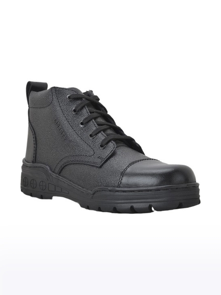 Men's FREEDOM Leather Black Boots