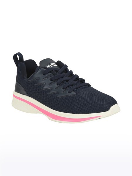 Women's Force 10 Mesh Blue Running Shoes