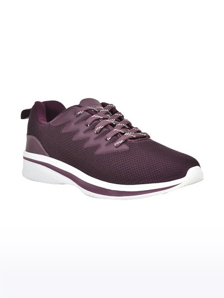 Women's Force 10 Mesh Purple Running Shoes