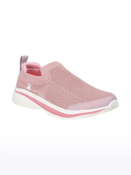 Women's Leap7X Woven Pink Casual Slip-ons