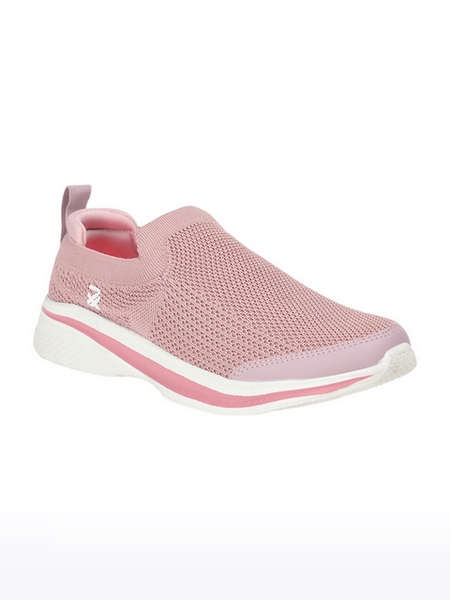 Women's LEAP7X Pink Casual Slip-ons