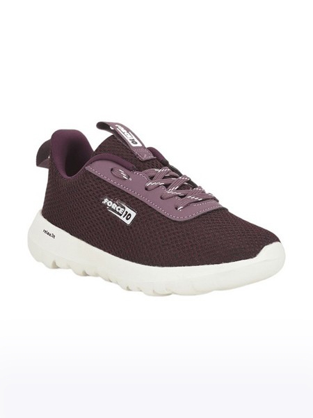Women's Force 10 Mesh Purple Running Shoes