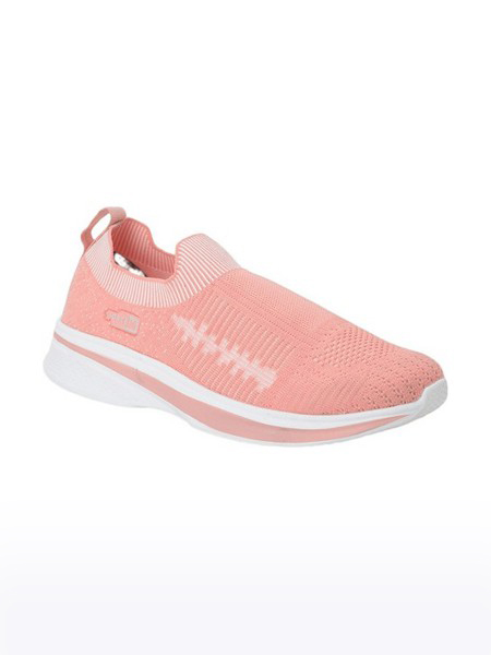 Women's Force 10 Fabric Orange Casual Slip-ons