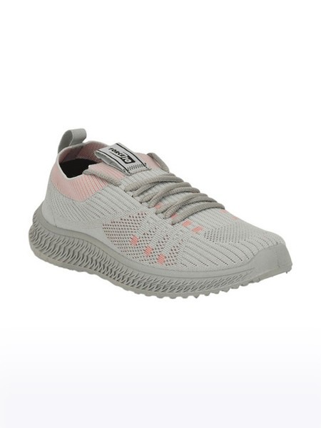 Women's Force 10 Woven Grey Running Shoes