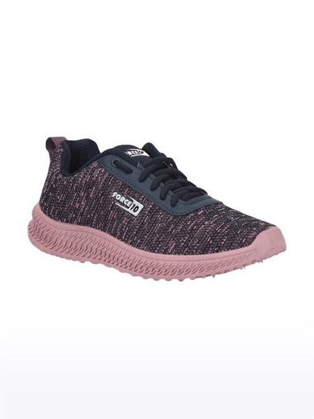 Women's Force 10 Woven Pink Running Shoes