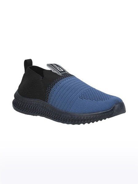 Women's Force 10 Woven Blue Casual Slip-ons