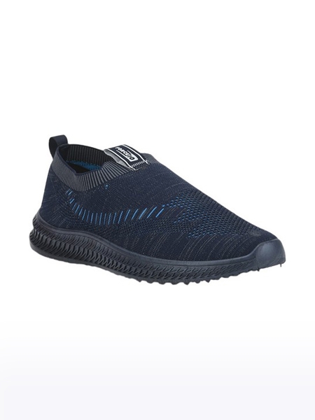 Men's Force 10 Woven Blue Casual Slip-ons