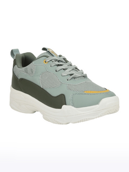 Force 10 By Liberty Ladies Green Sports Shoes