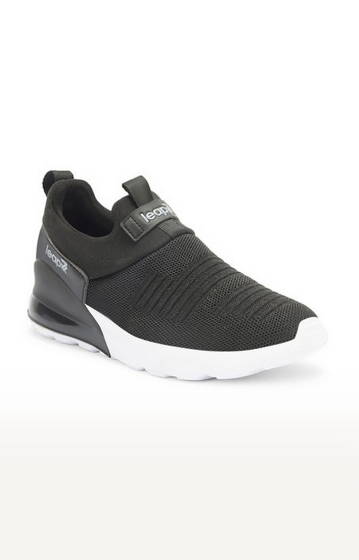 Liberty | LEAP7X by Liberty TRISK-01 Black Running Shoes for Women