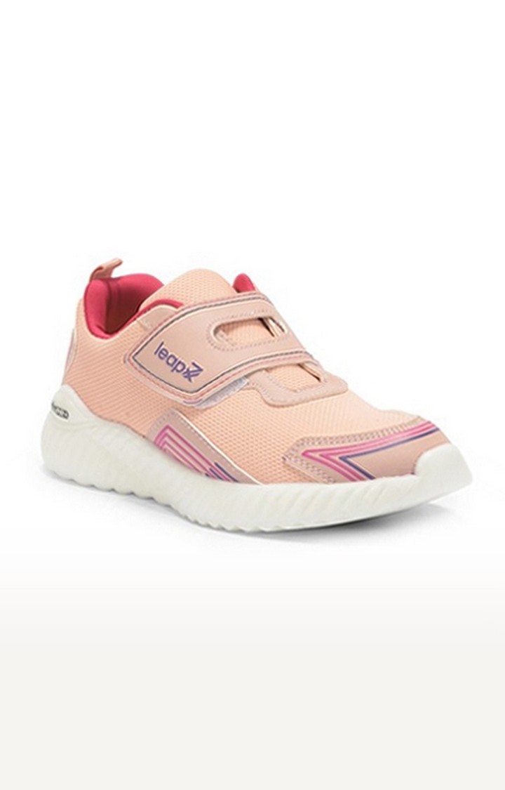 Liberty | LEAP7X by Liberty NITKID-2 Peach Running Shoes for Kids