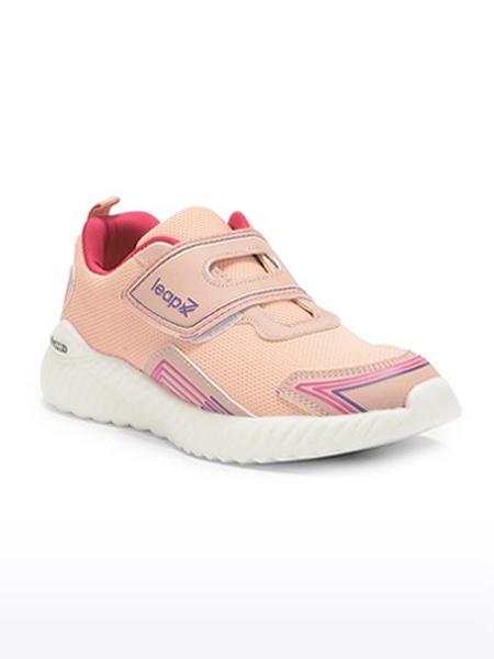 Liberty | LEAP7X by Liberty NITKID-2 Peach Running Shoes for Kids